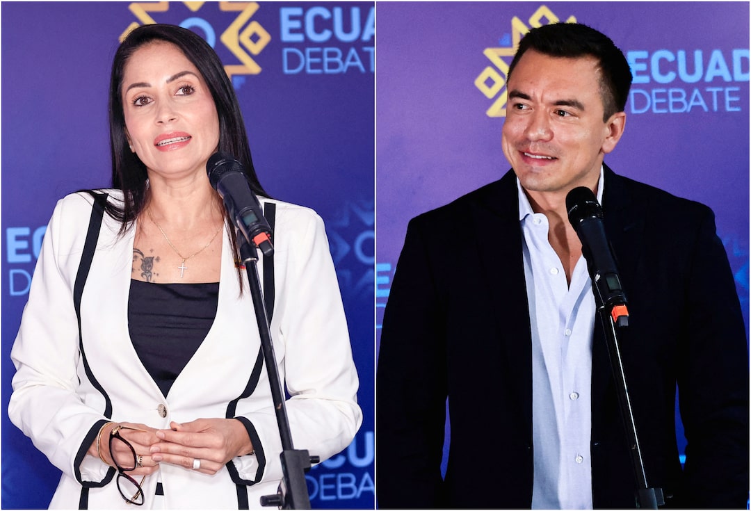 Elección Ecuador: Noboa y González se enfrentan en una ajustada contienda