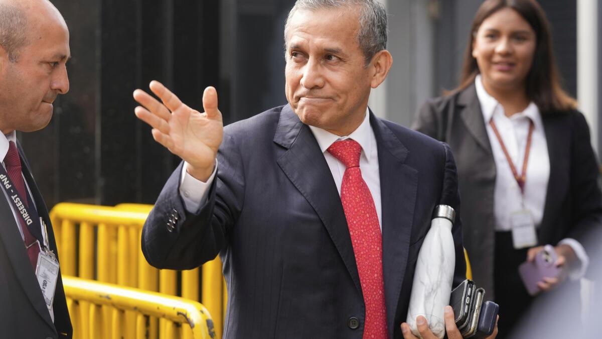 Humala y Heredia condenados por lavado de activos