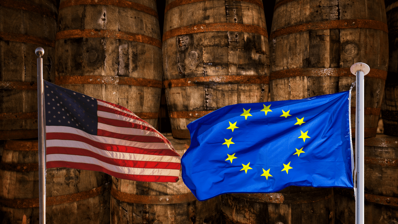 Europa retrasa aranceles al whisky estadounidense