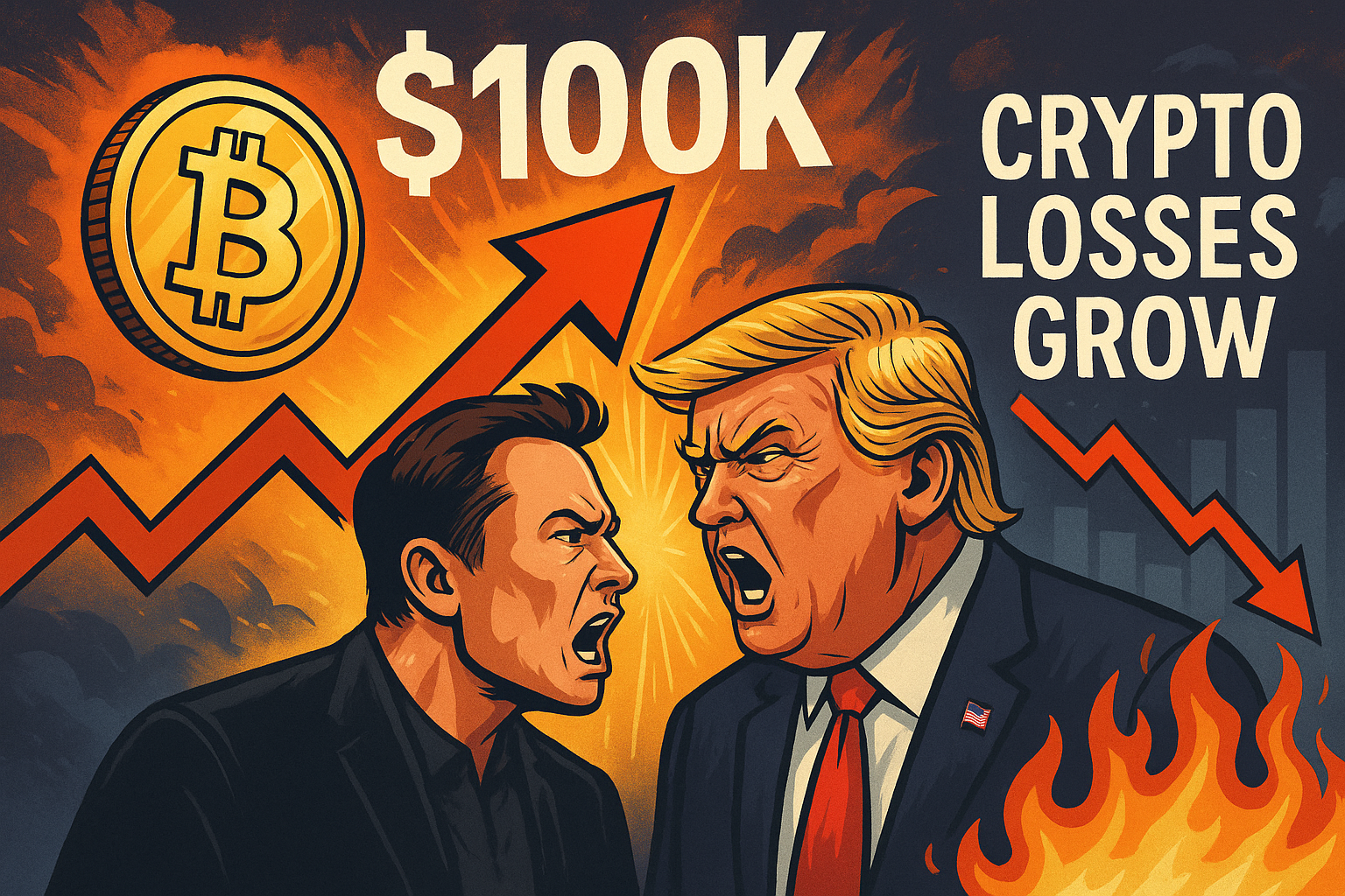 Criptomonedas Recuperan Valor Tras Ruptura Trump-Musk