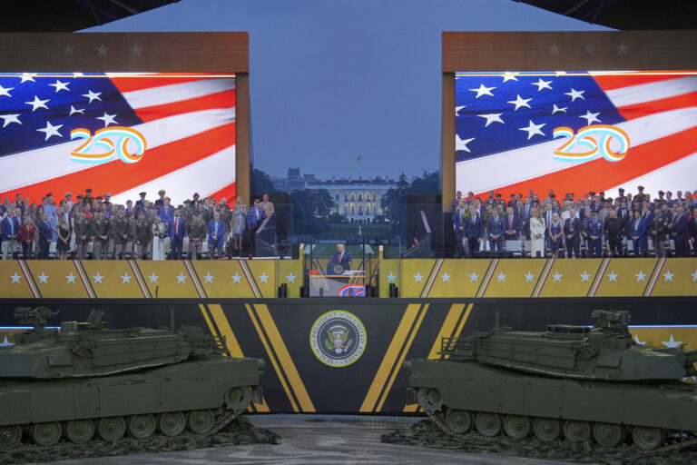 Desfile Militar de Trump y Protestas Masivas Contra su Liderazgo