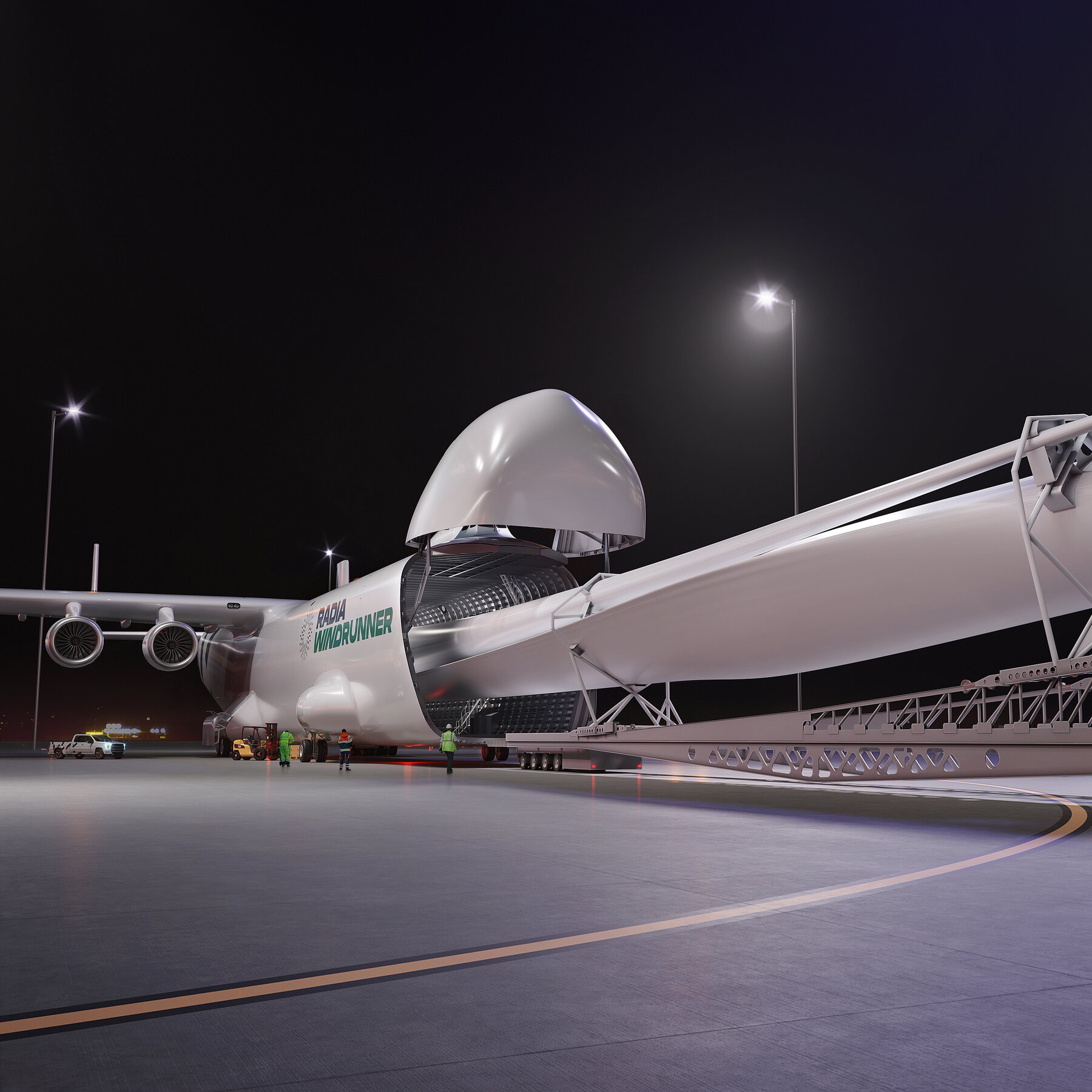 WindRunner: El Avión Gigante que Revoluciona la Energía Eólica