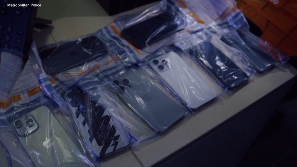 Operación Policial Desmantela Red de Tráfico de iPhones Robados en Reino Unido